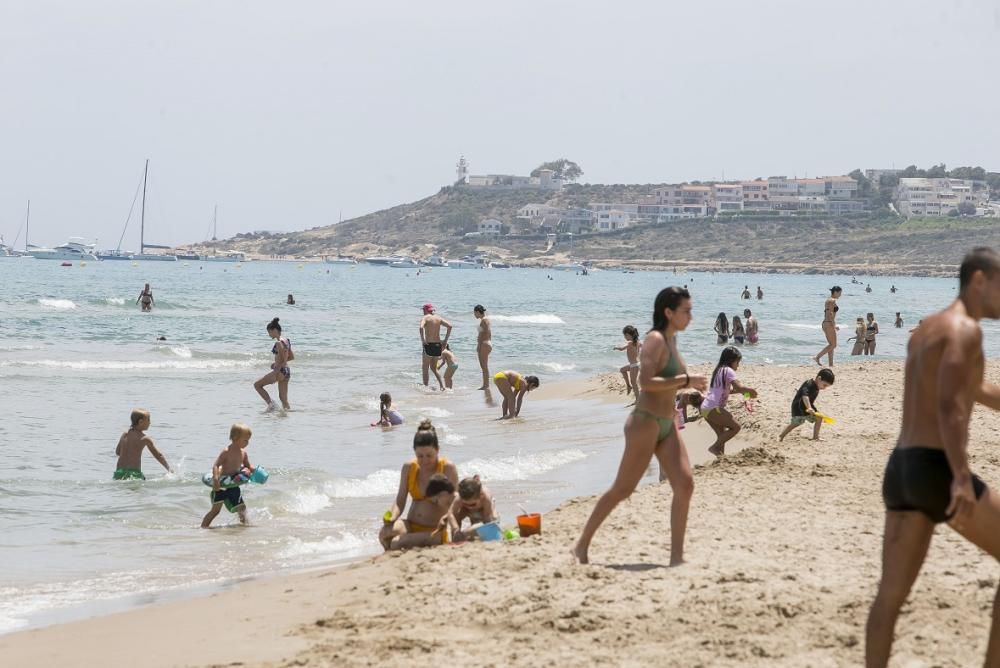 Primer fin de semana de playas abiertas al baño