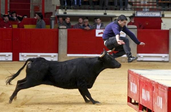 Vaquillas y rejones en la Feria San Jorge