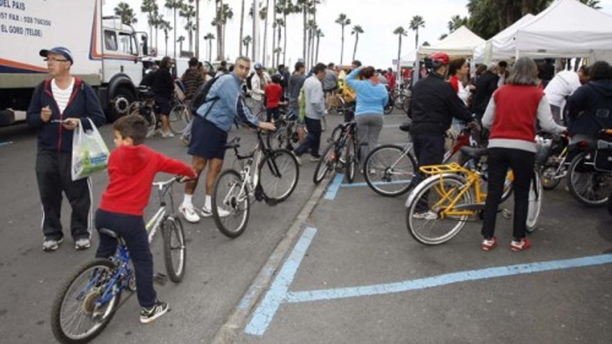 Las bicicletas se echan a la calle