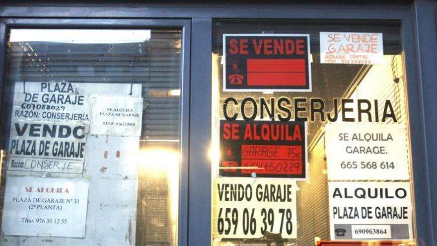 La crisis lanza al mercado miles de plazas de garaje en toda la ciudad