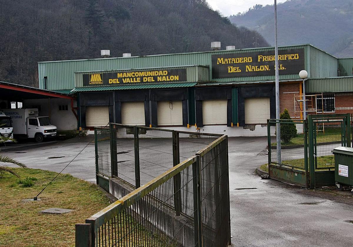 Las instalaciones del matadero de la Mancomunidad del Valle del Nalón.
