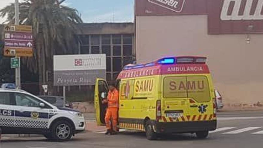 Un hombre de 78 años, atropellado en la avenida Diputación de Castellón