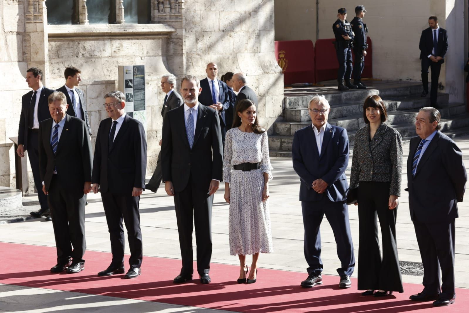 La llega de los Reyes a la Lonja de València