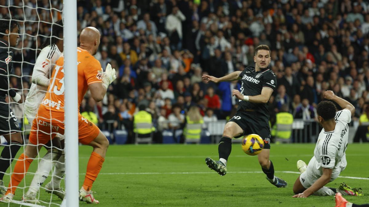 Bellingham marcó el segundo gol del Real Madrid contra el Leganés.