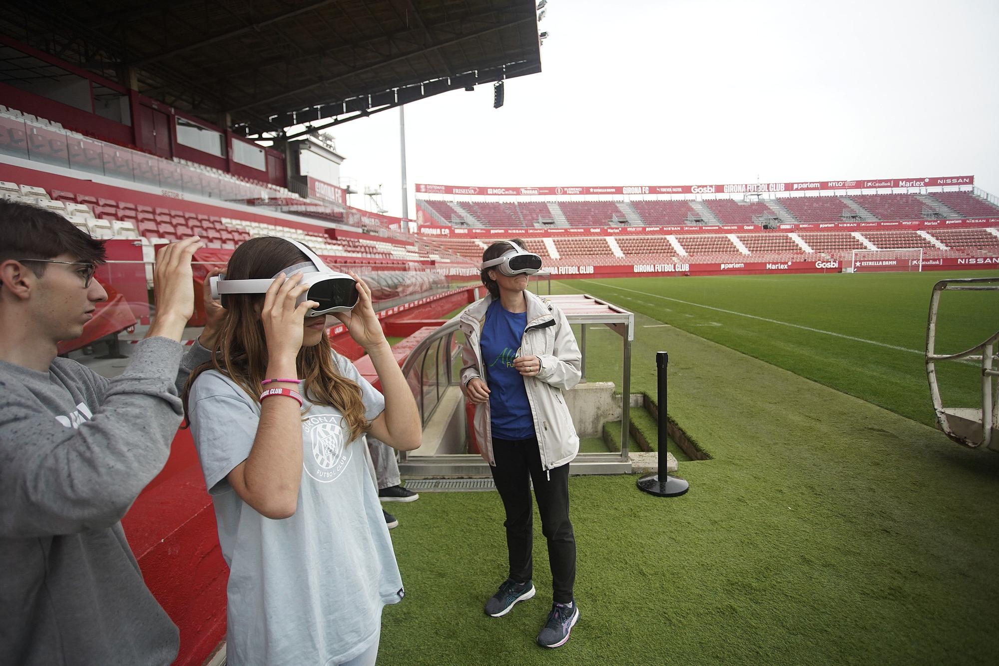 El Tour per l'estadi de Montilivi en imatges