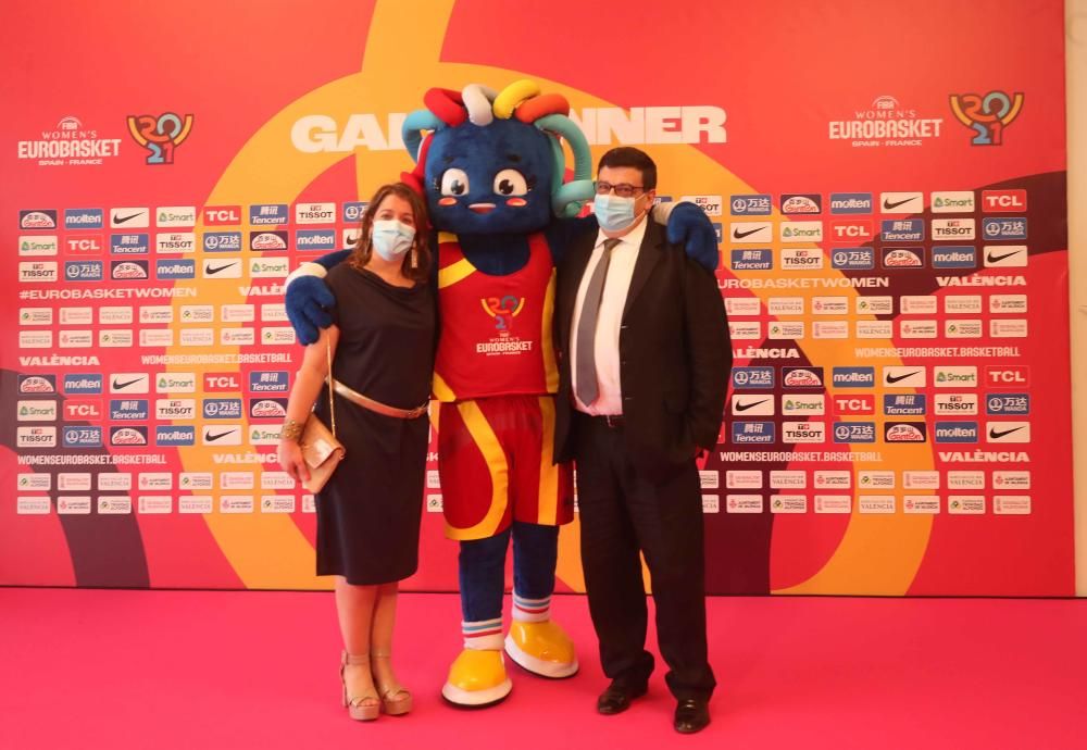 Cena de Gala con motivo del Eurobasket