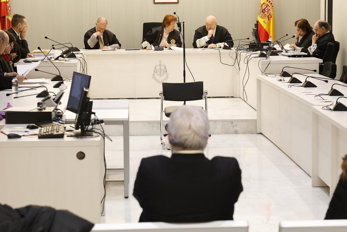 Carlos Salamanca, excomisario del aeropuerto de Barajas de Madrid, en la Audiencia Nacional