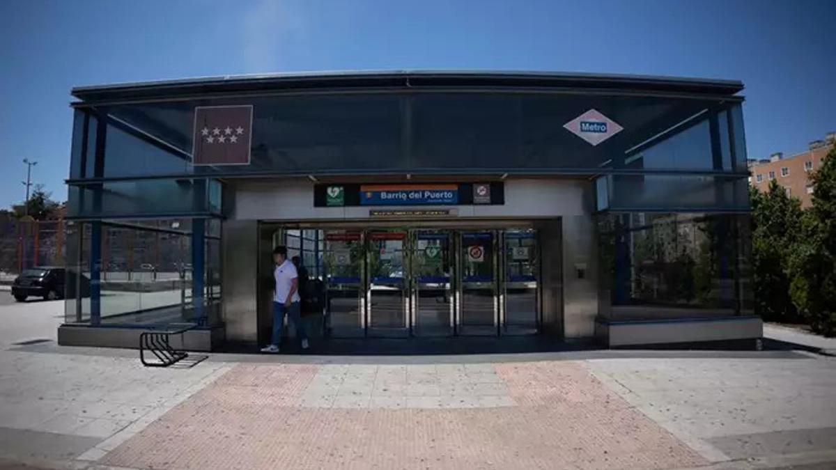 Archivo - Estación de Metro de Barrio del Puerto.