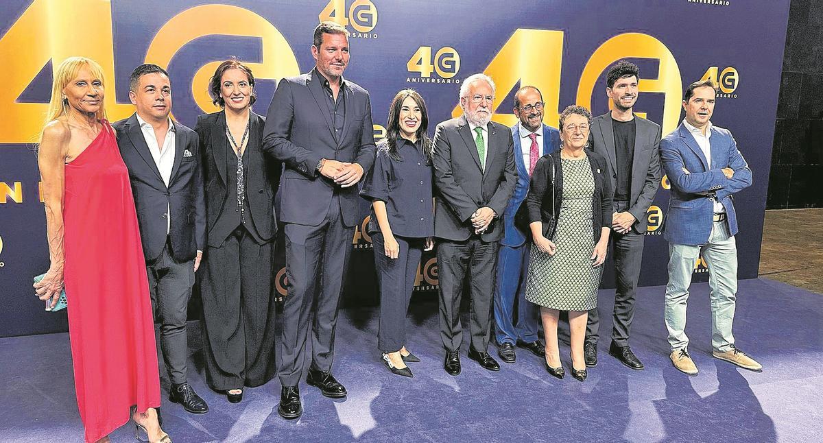 De esquerda a dereita: Ana Peón, Pedro Rojo, Ana Méndez, José López Campos, Concha Pombo, Miguel Santalices, Henrique Monteagudo, Rosario Álvarez, Iago Lestegás e Jacobo Sutil