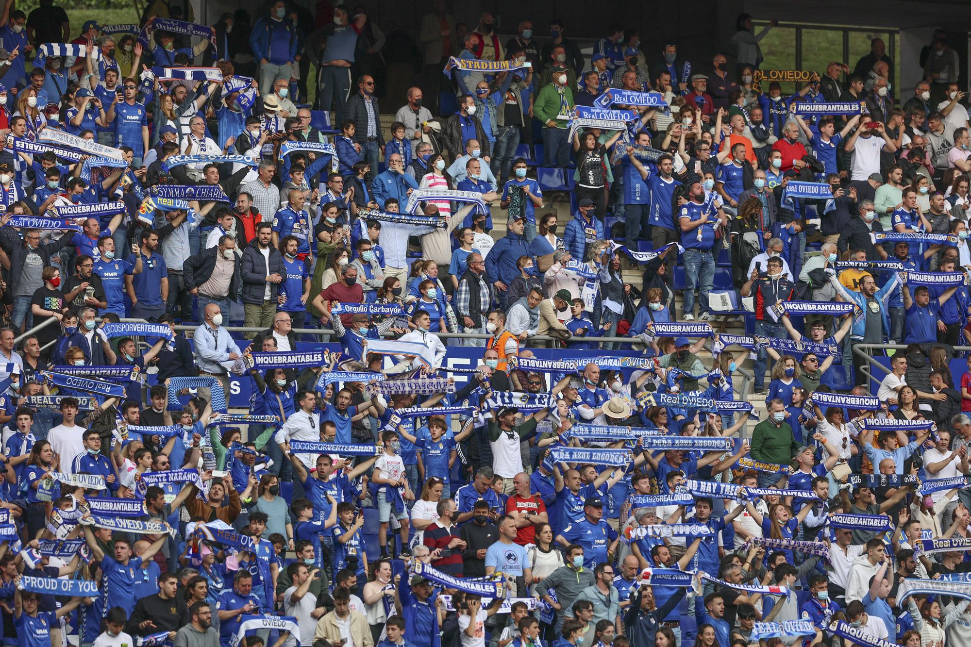 IMÁGENES: Así fue el partido entre el Oviedo y el Leganés