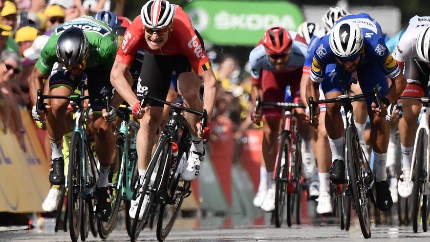 Tour de Francia: Gaviria demuestra que es un salvaje