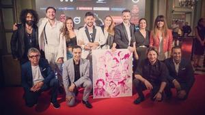 Los artistas en la ’Gala Miguel Poveda & Amigos – Música para la investigación’.