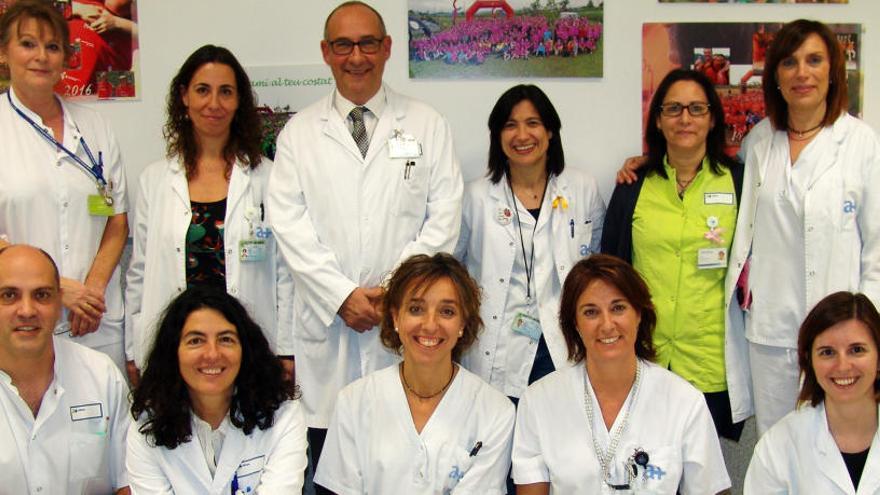 Imatge de l´equip d´hematologia de la Fundació Althaia