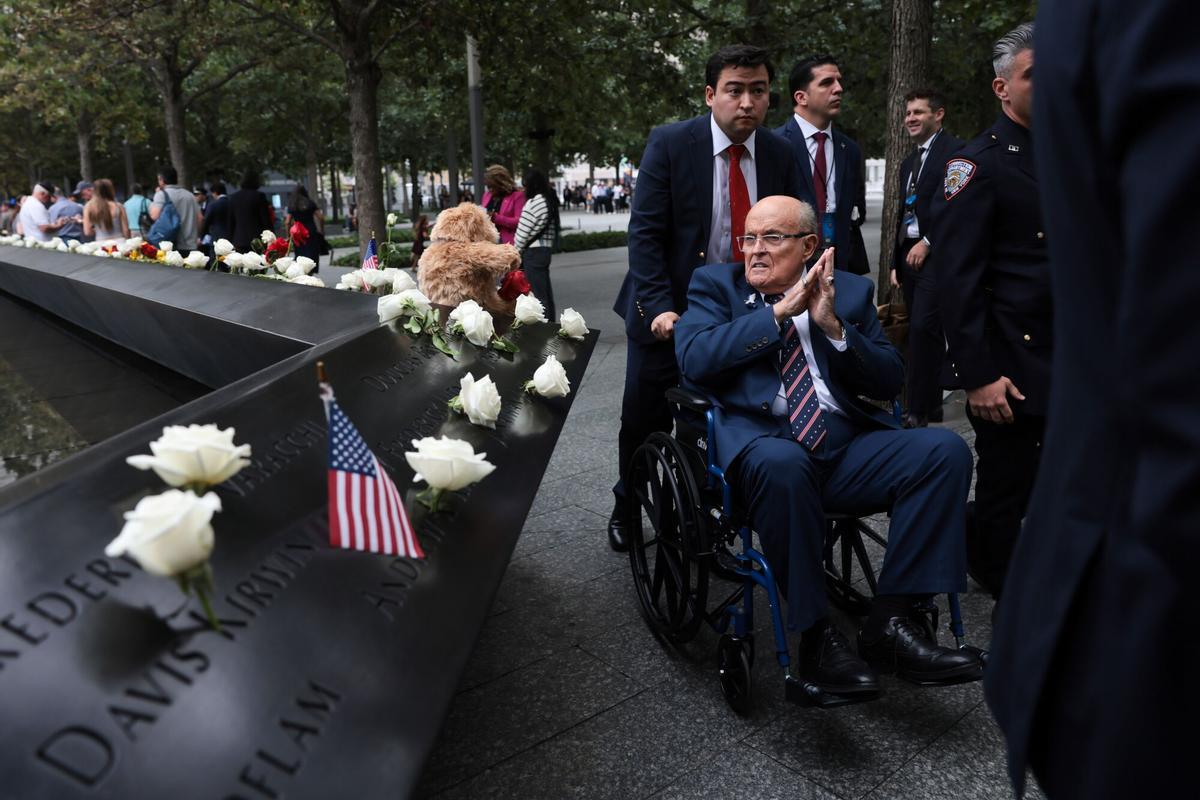 El exalcalde de Nueva York Rudy Giuliani