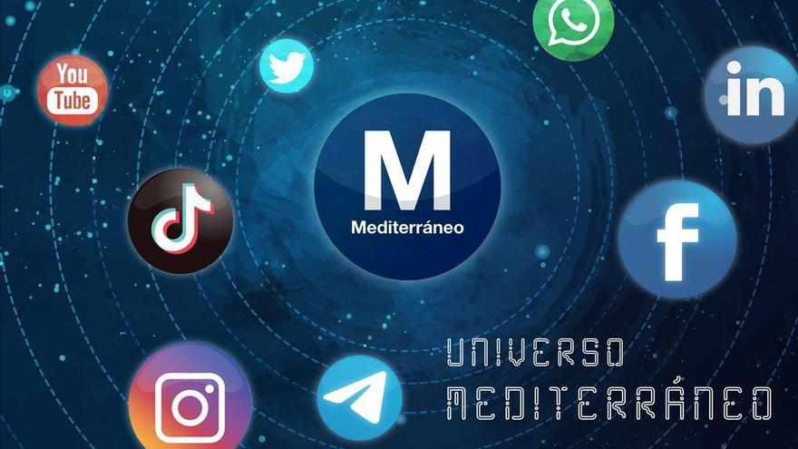 Mediterráneo está presente en todas las redes sociales; elige dónde seguirnos