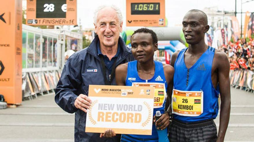 Joyciline Jepkosgei, récord del mundo en Valencia en 2017