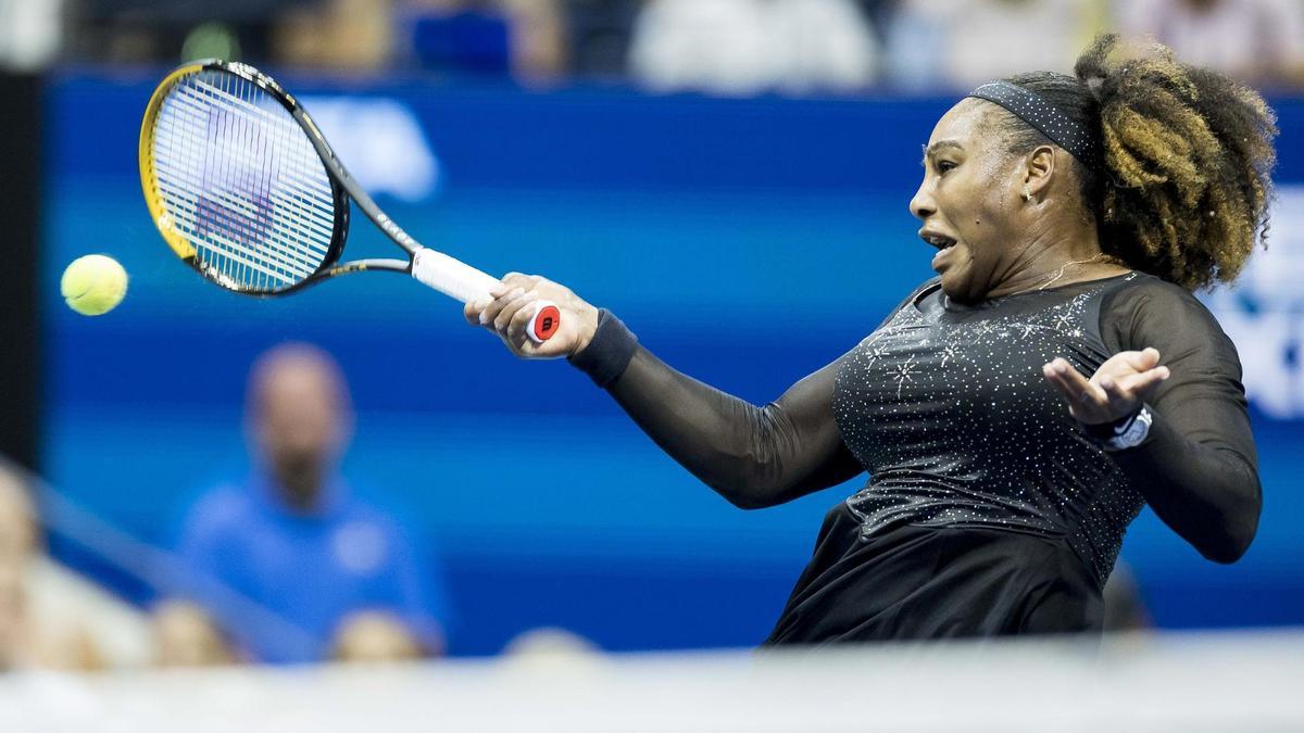 Serena Williams durante el US Open.