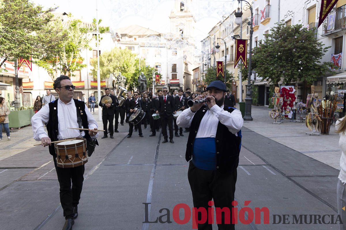Corporación, Cofradía y Bandos realizan la 'Pedimenta' en Caravaca