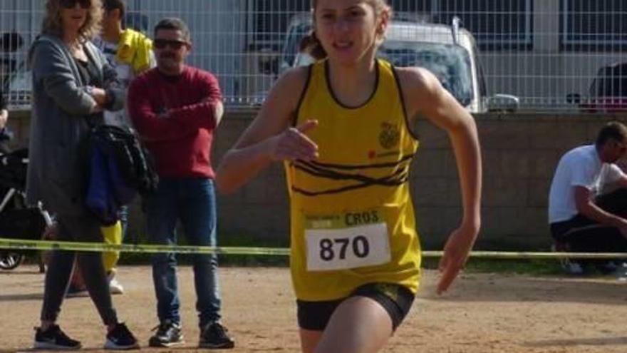 Carla Bisbal va aconseguir la victòria en la cursa femenina infantil