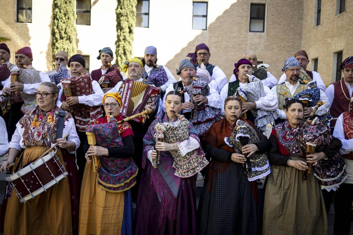 Uno de los actos del Día de Aragón para San Jorge