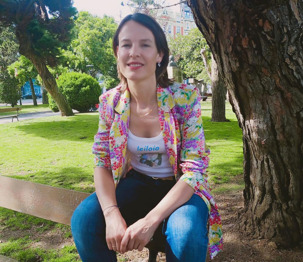A xornalista e escritora Marta Villar