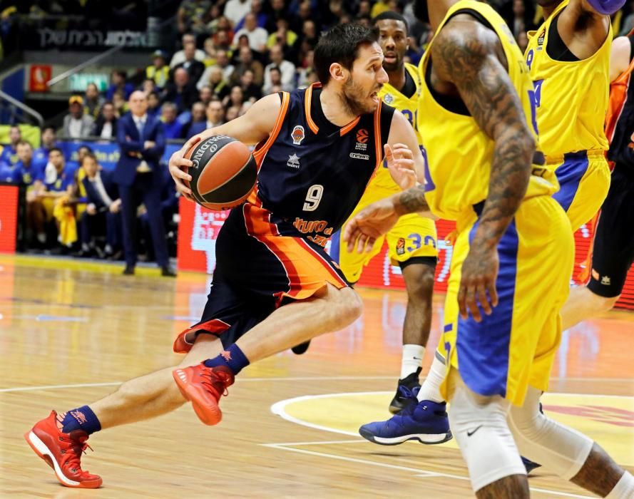 Maccabi - Valencia Basket, en imágenes