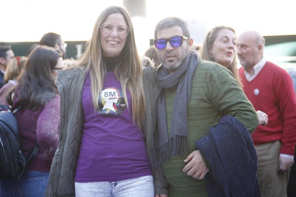 Manifestación en Murcia por el día contra la violencia de género