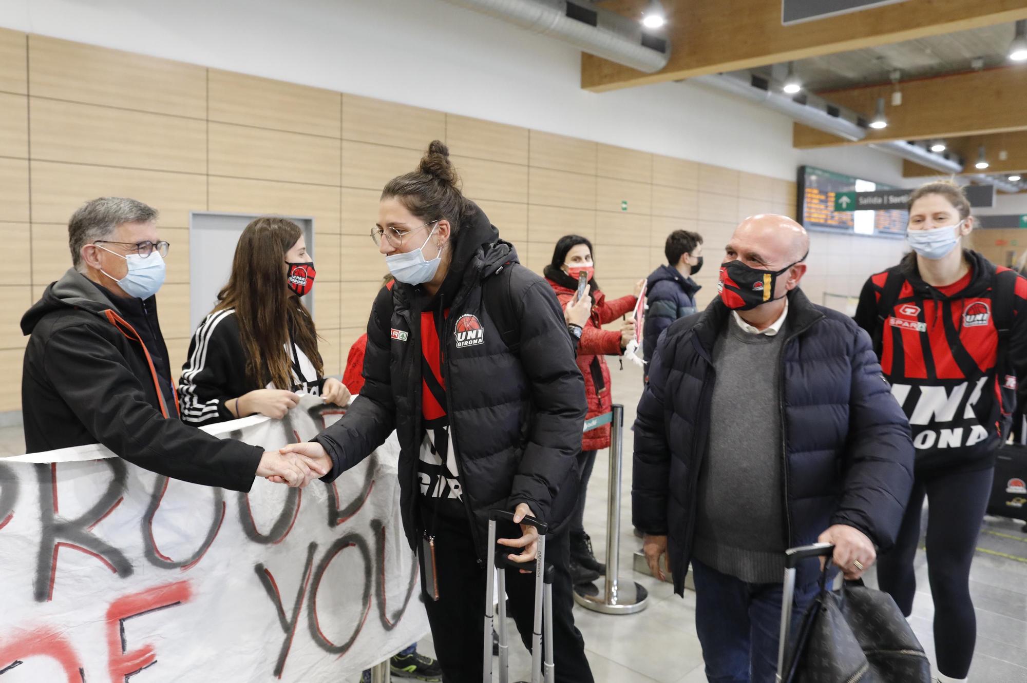 Arribada del Spar Girona