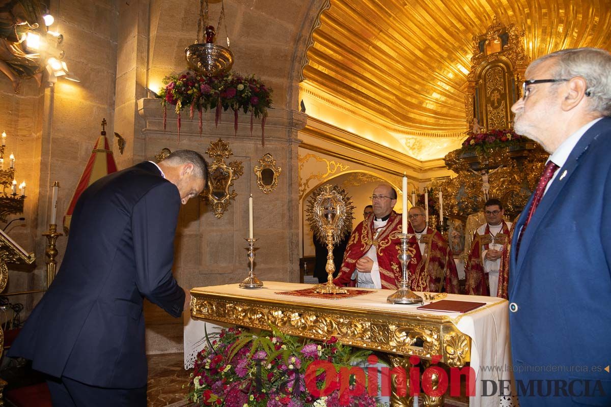 Procesión de exaltación de la Vera Cruz en Caravaca