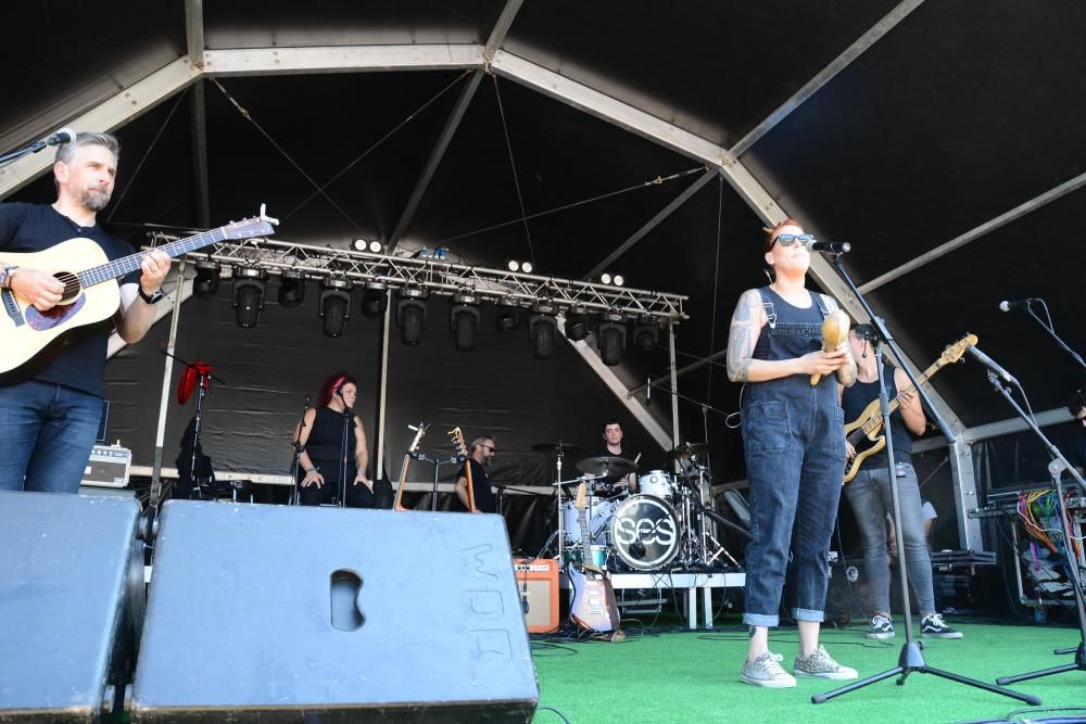 Se cierran tres intensos días que llenaron la playa de Banda de Río de música, gastronomía y disfrute del entorno natural.