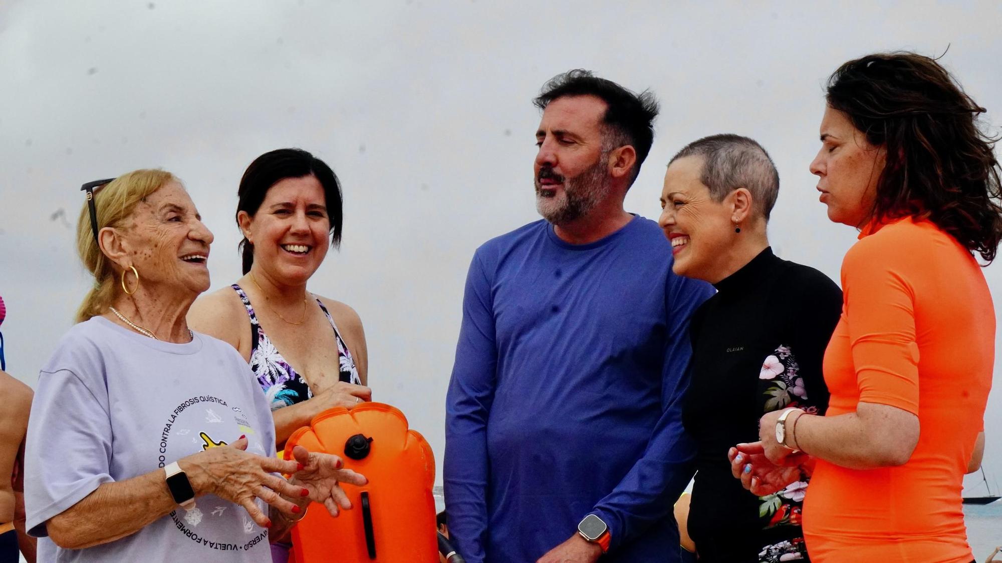 Galería: Vuelta a Formentera nadando contra la Fibrosis Quística
