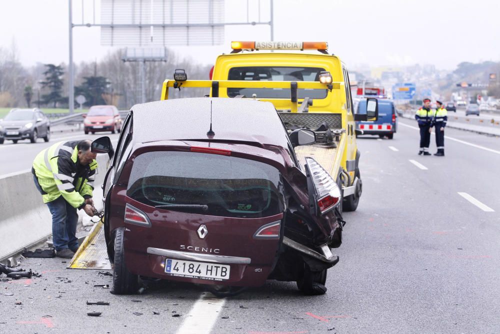 Accident mortal a l'A-2 a Fornells de la Selva