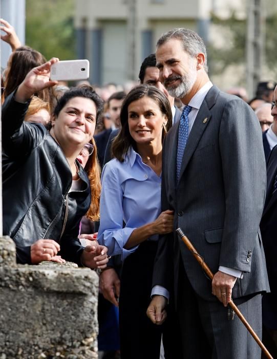 Premios Princesa de Asturias 2018: Los Reyes visitan Moal, "Pueblo Ejemplar" 2018