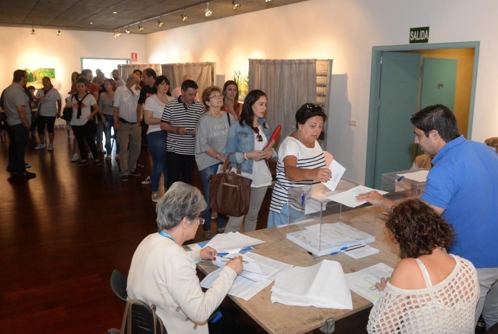 Así se vivió la jornada electoral en Galicia