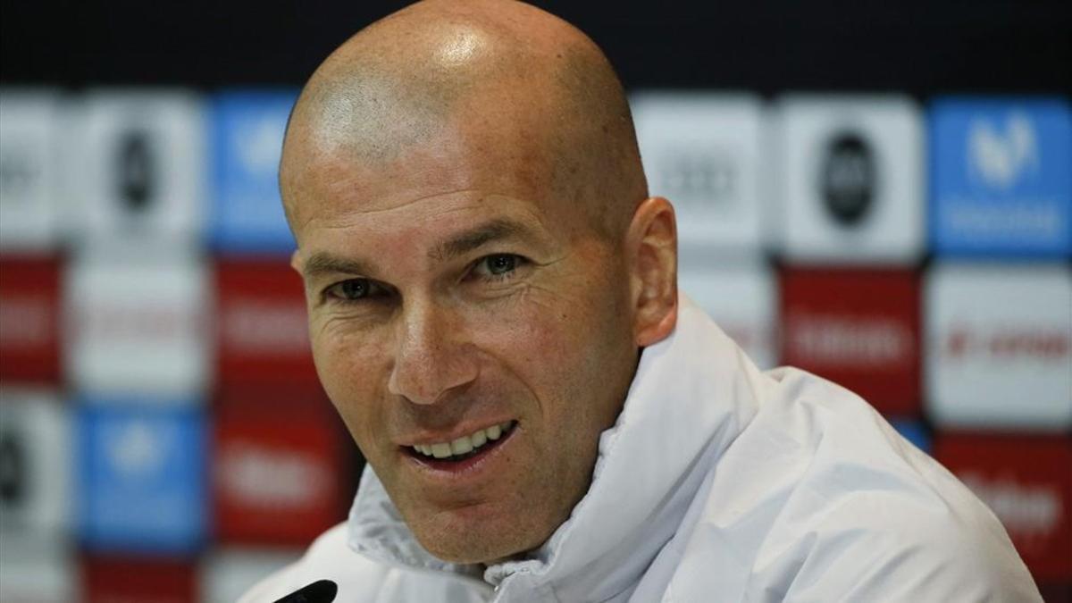 Zinedine Zidane, entrenador del Real Madrid