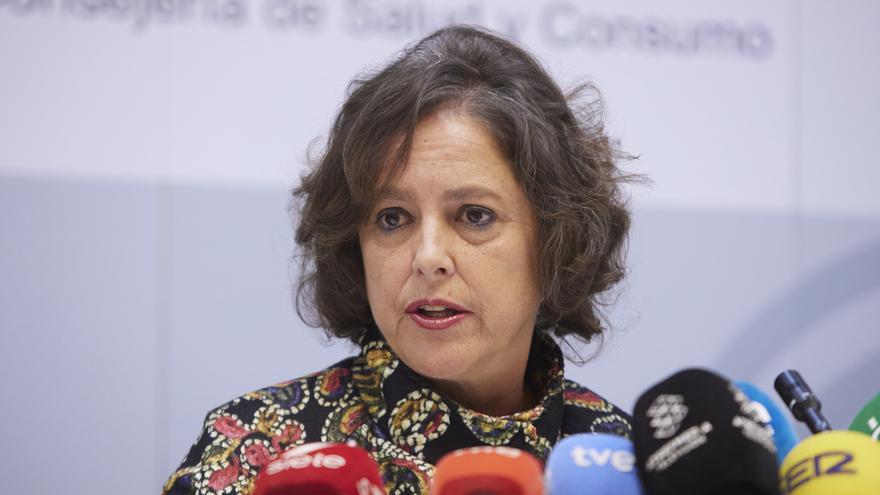 La consejera de Salud y Consumo de la Junta de Andalucía, Catalina García