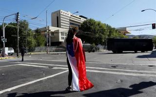Chile permanece paralizado sin transporte ni servicios por los disturbios