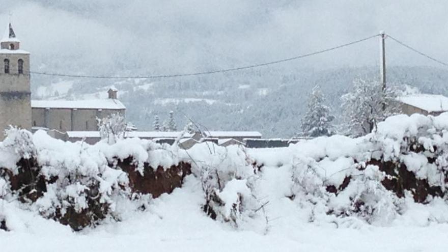 Nevada a la Cerdanya.