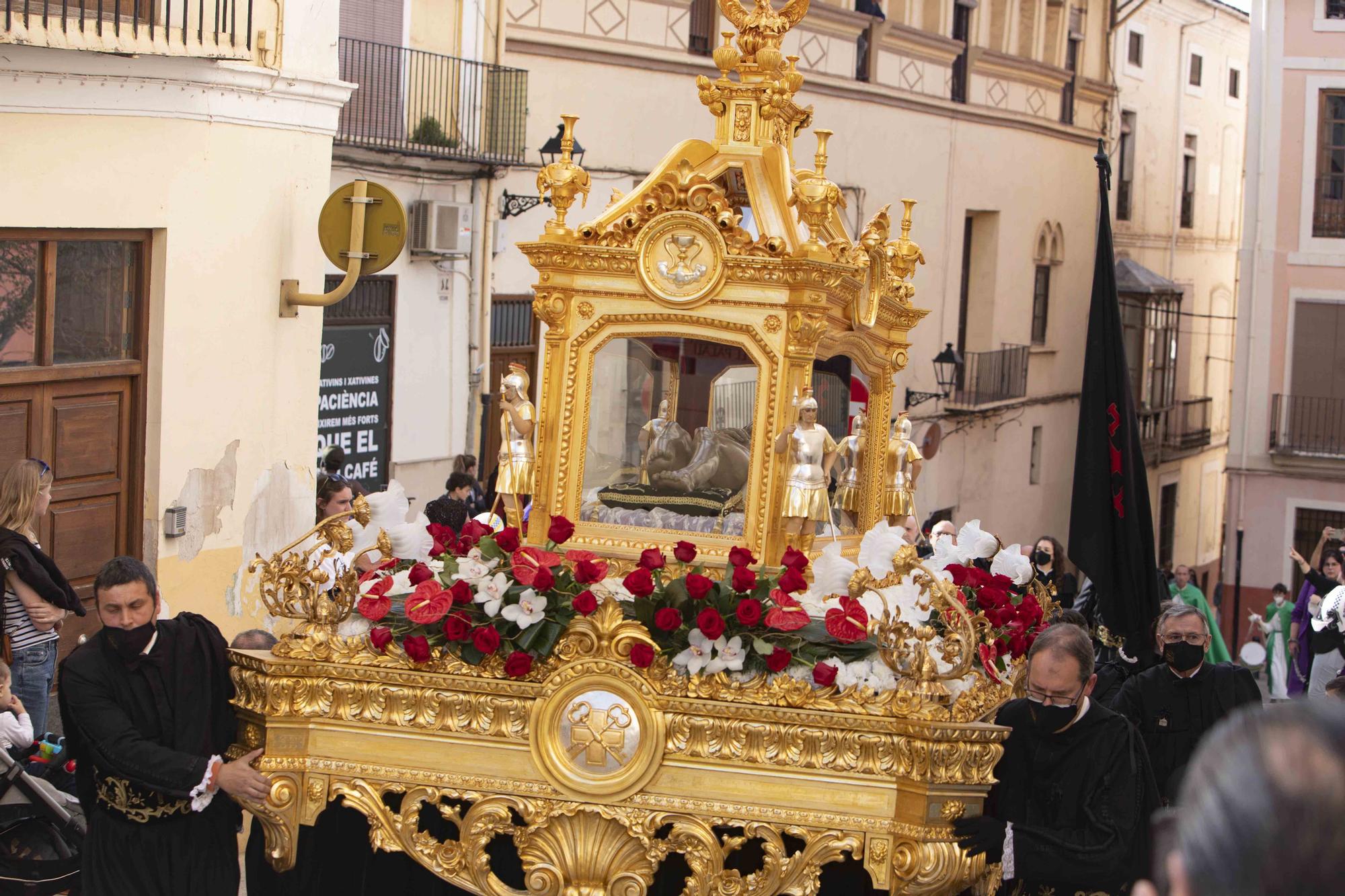 Xàtiva retoma las procesiones tras el parón de la pandemia