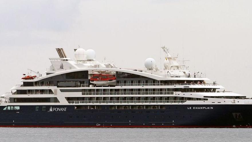 Luxus-Kreuzer &quot;Le Champlain&quot; legt erstmals in Palma de Mallorca an