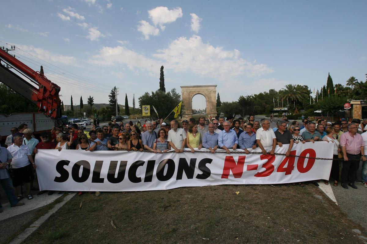 La Generalitat demana la gratuïtat de l'AP-7 per reduir el perill a la N-340
