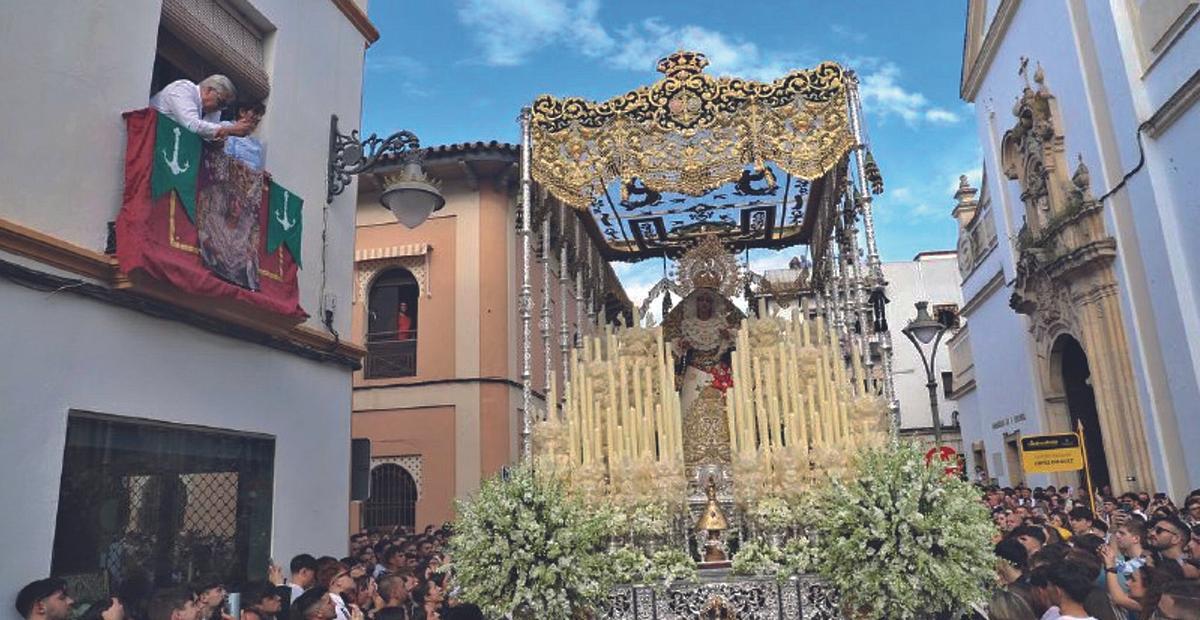 La dolorosa de San Andrés forma parte del bloque dedicado al jubileo de la Esperanza.