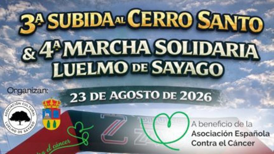 Luelmo de Sayago celebra la Subida al Cerro Santo