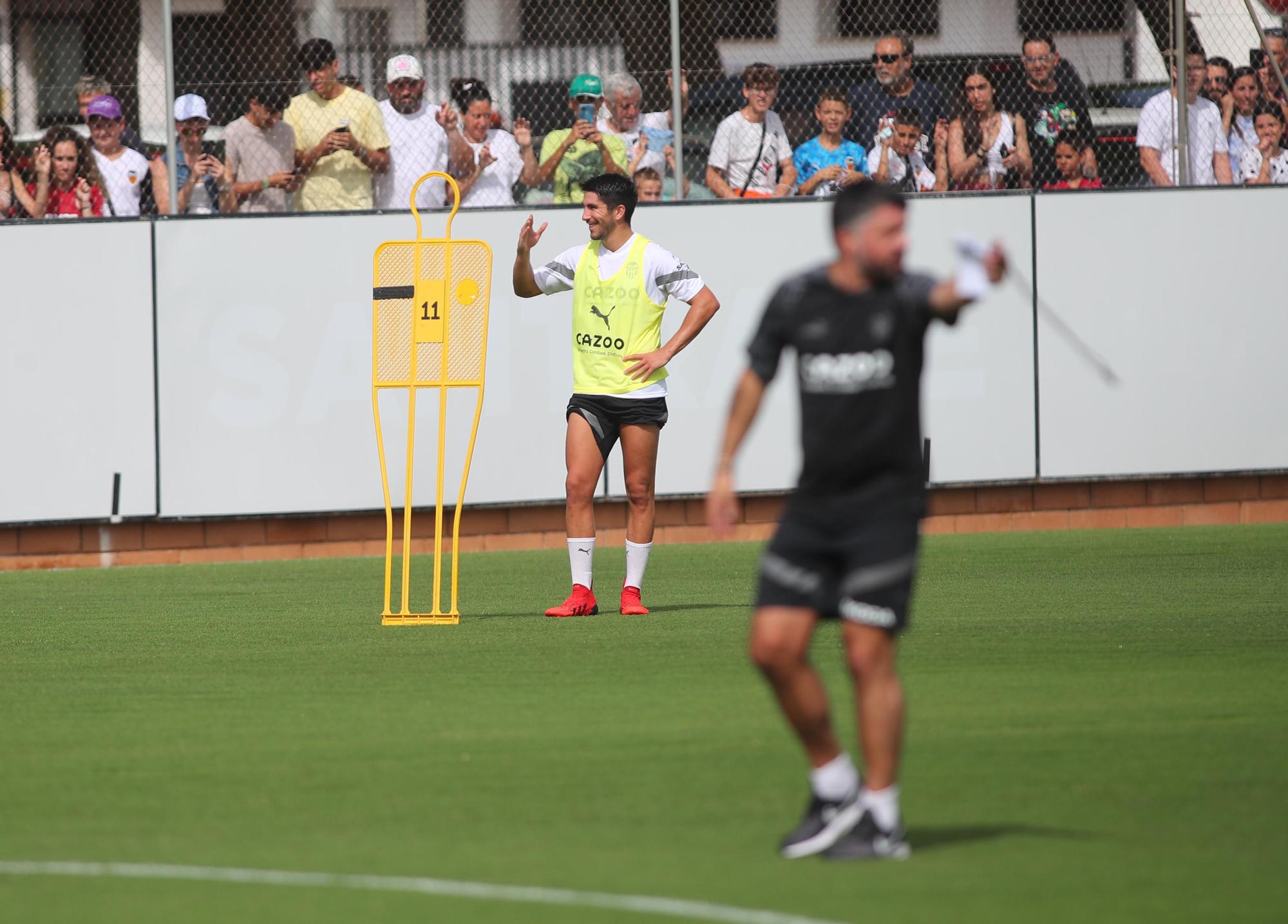 Primer entrenamiento de la era Gattuso