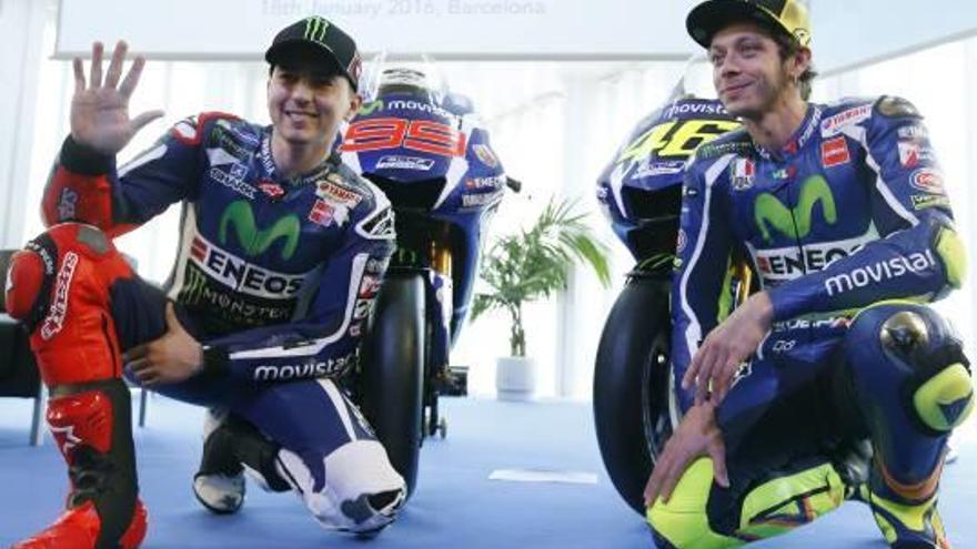 Lorenzo: «Rossi puede decir biscotto, pero fui yo quien ganó más carreras»