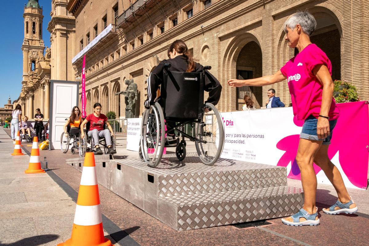 Uno de los mayores retos de la fundación es la visibilización de las personas con discapacid y mostrar de lo que son capaces de hacer.ad