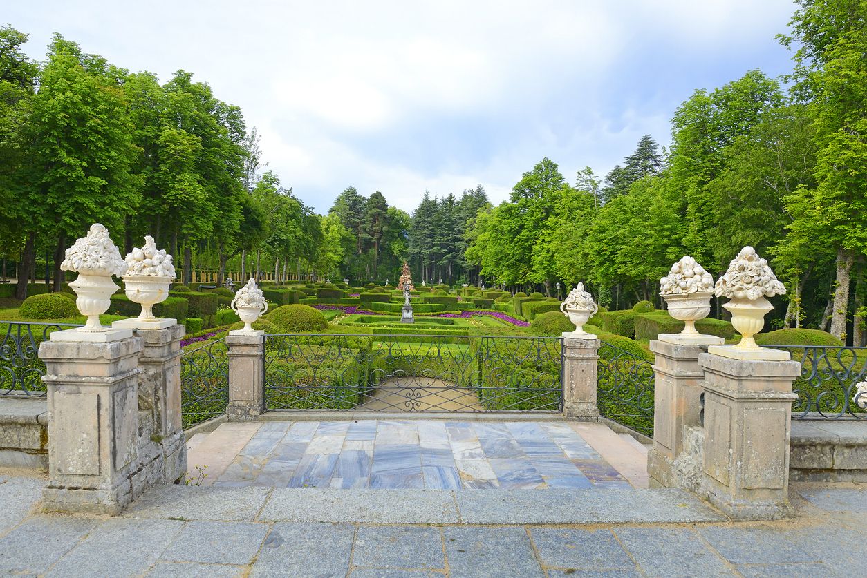 Los jardines de La Granja son de inspiración francesa