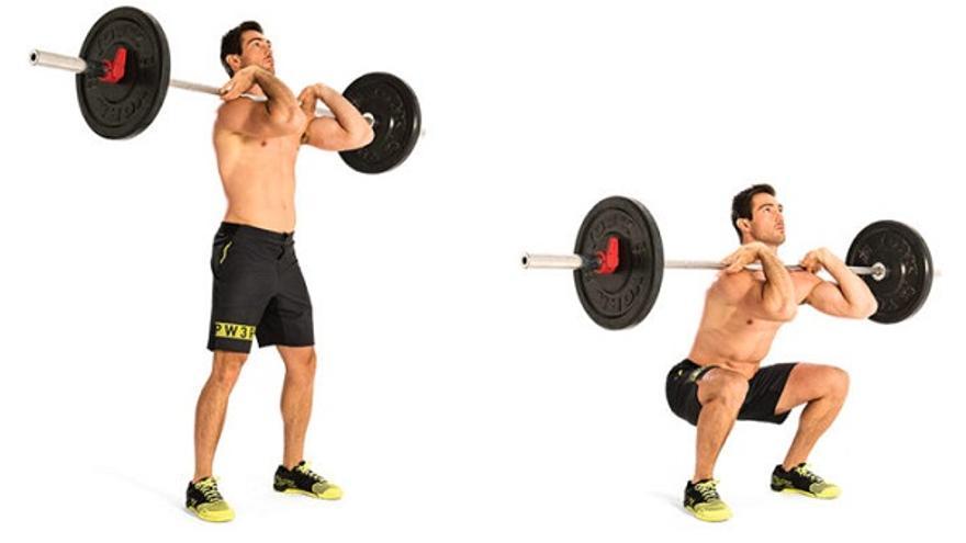 Front squat: así se hace una sentadilla frontal en CrossFit