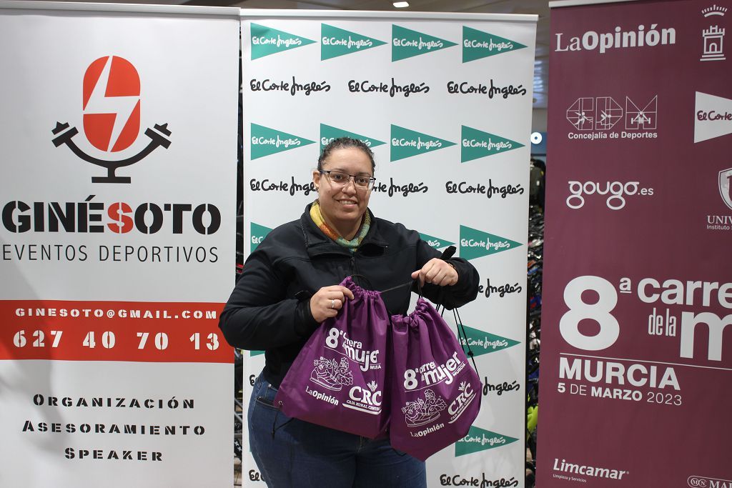 Entrega de dorsales de la Carrera de la Mujer 2023 (viernes por la mañana)