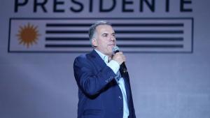 El presidente electo de Uruguay, Yamandú Orsi,